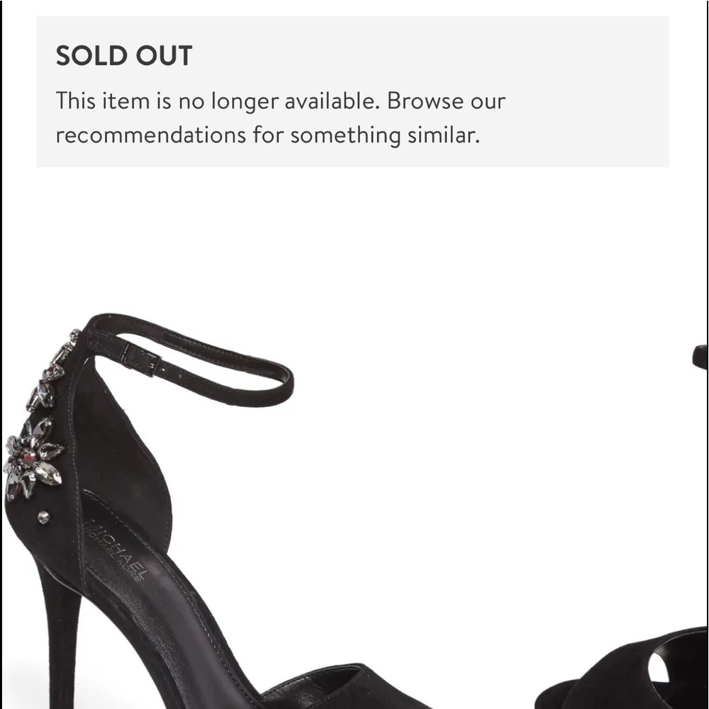 -✨🛍NWT Michael Kors Jeweled Heeled Sandals✨🛍 - Picture 13 of 13